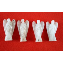 white rainbow moon stone angels